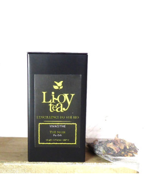 Thé noir Pu-erh bio