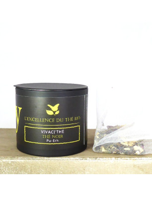 Thé noir Pu-erh bio