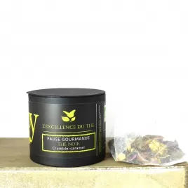 thé noir bio crumble-caramel