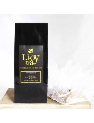 thé noir bio à la poire et au gingembre