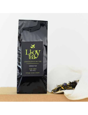 Thé vert bio earl grey