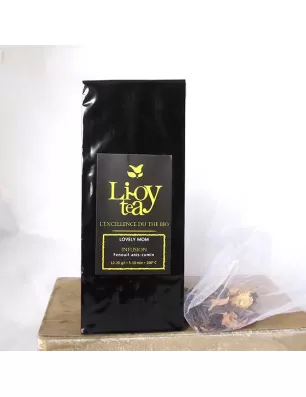 Sac noir  INFUSION de LiOy Tea, fenouil-anis-cumin, idéal pour la digestion et les mamans qui allaitent