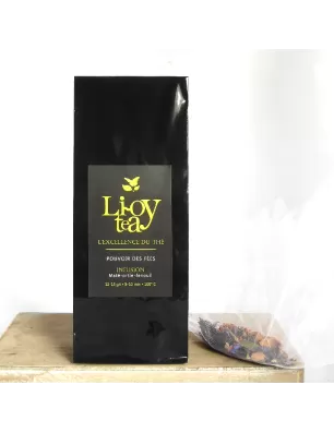 Sachet de thé Lioy Tea avec infusion à base de maté-ortie-fenouil, agriculture biologique