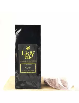 Sac de thé noir Lioy Tea “L’Excellence du Bio” Rooibos South Africa, rooibos rouge non aromatisé