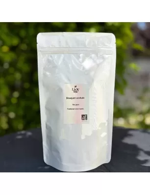 sachet de thé glacé à la framboise, citron et basilic