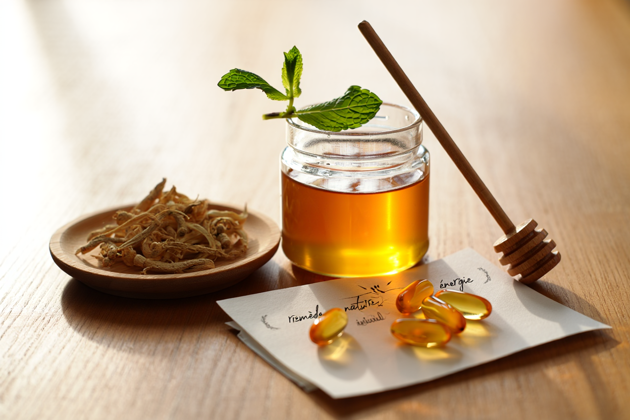 Infusion bio tonifiante contre la fatigue