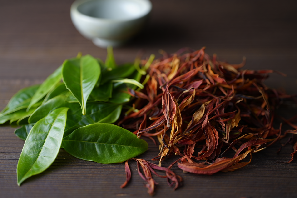 Pourquoi le thé vert devient rouge : oxydation et solutions