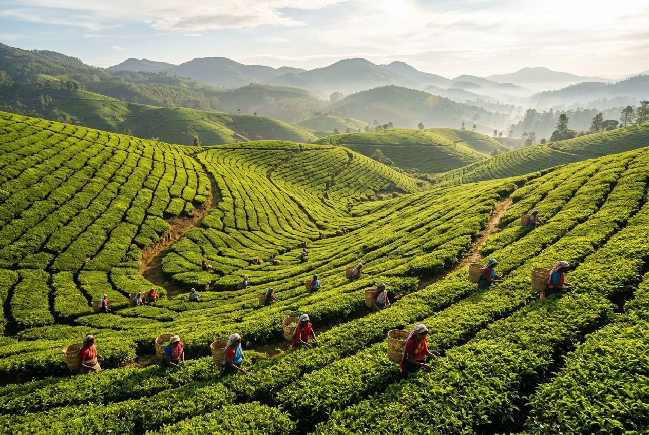 Les 10 premiers pays producteurs de thé dans le monde