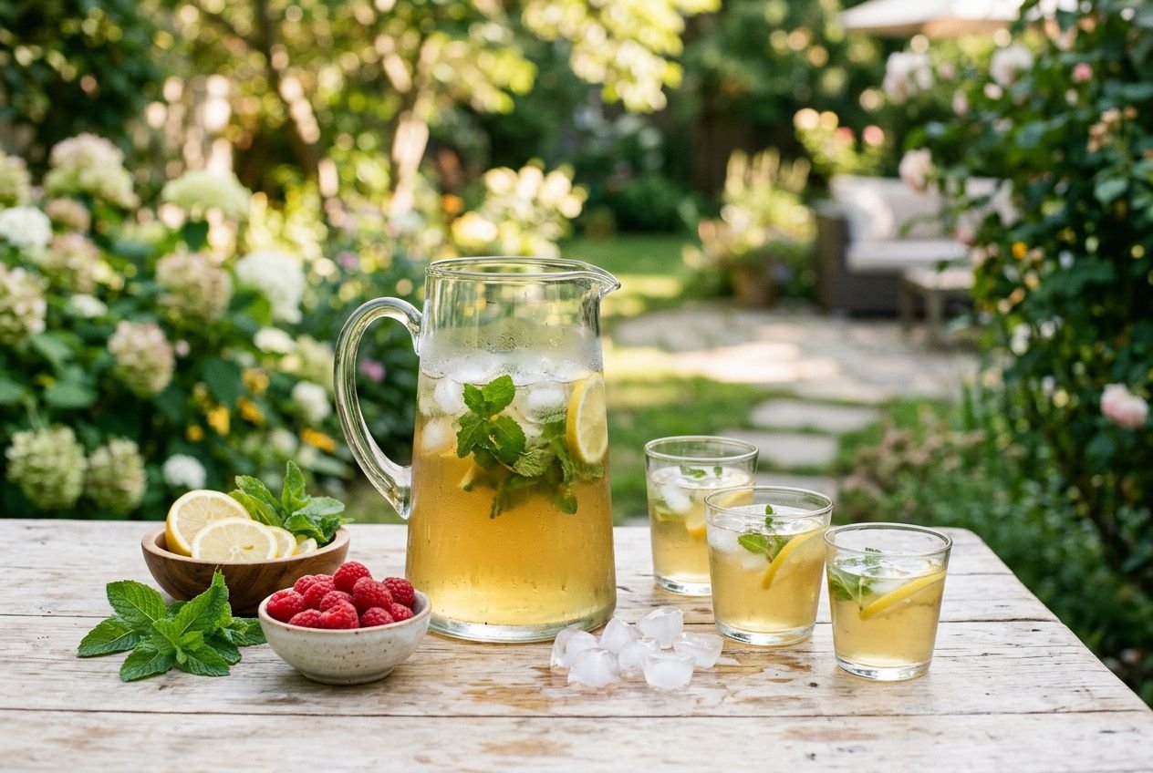 Infusion glacée maison : recette facile et rafraîchissante